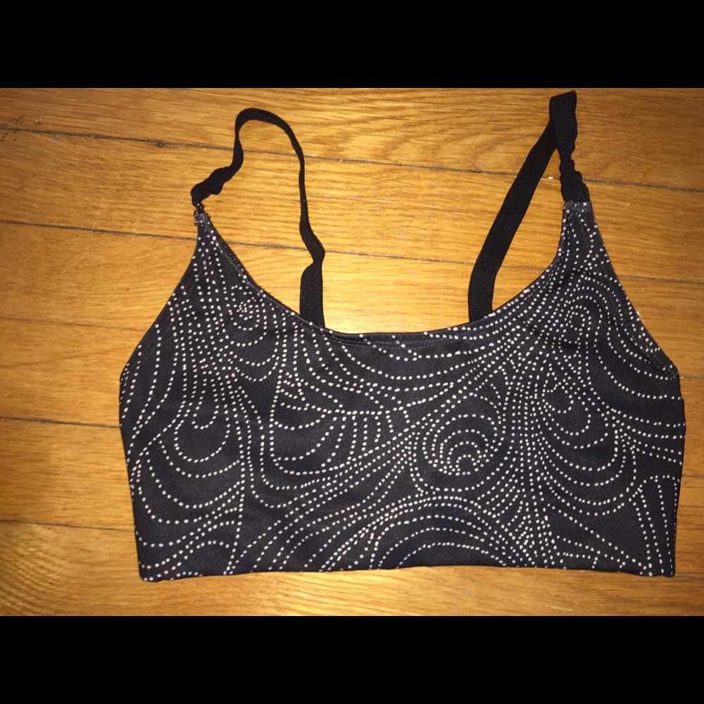 Black Sports Bra - Worn once